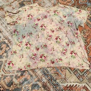 Magnolia Pearl Pressed Flowers Boyfriend Tee